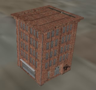 3d model urban building palace - urban building palace by weliketo3Dmodeling